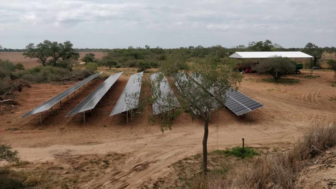 Bauer Pivot Paraguay Solaranlage